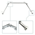 thumbnail image 6 of Rene 13/16" Bay Window curtain rod 20"-36", 38"-72" - Satin Nickel,(ABay-37-5), 6 of 6