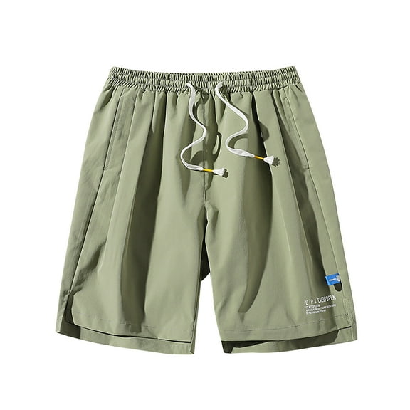 IROINNID Men's Summer Casual Lightweight Drawstring Pull On Loose Shorts
