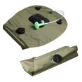 thumbnail image 5 of Sac de Bain Extérieur 20 L Solaire Randonnée Camping Sac de Douche Portable Chauffage Sac de Stockage d'Eau de Bain Tuyau Pomme de Douche Commutable, Vert, 5 of 5