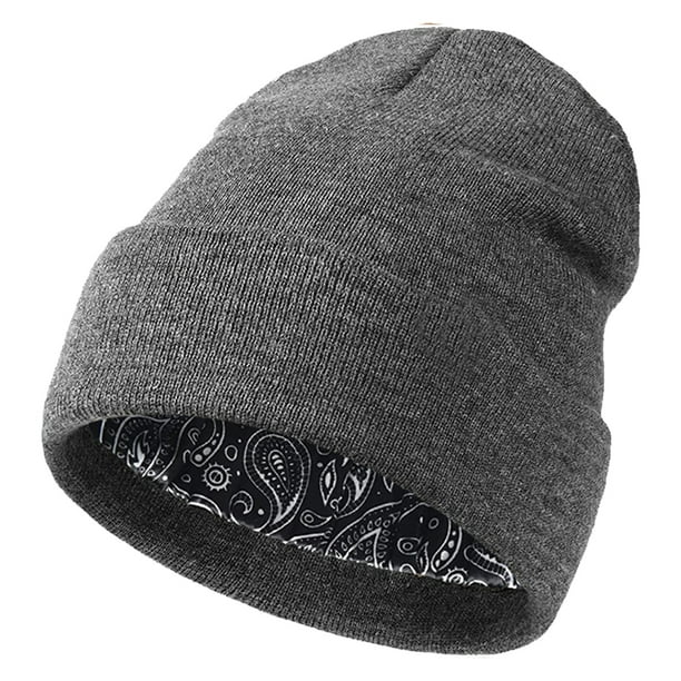 Gorro para mujer, hombre, gorro de invierno, gorro con puños para mujer, gorros cálidos