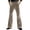 #0206-Khaki, variant on Qiyinn Men's Solid Color Velvet Pants with Elastic Drawstring Waist Casual Straight Leg Trousers for Men