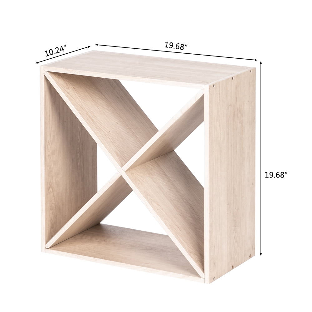 Kepooman 4 Cube Wine Rack, Classic Style Wine Racks for Bottles/Bar/Wine Cellar/Basement/Cabinet Kepooman 4 Cube Wine Rack, Classic Style Wine Racks for Bottles/Bar/Wine Cellar/Basement/Cabinet
