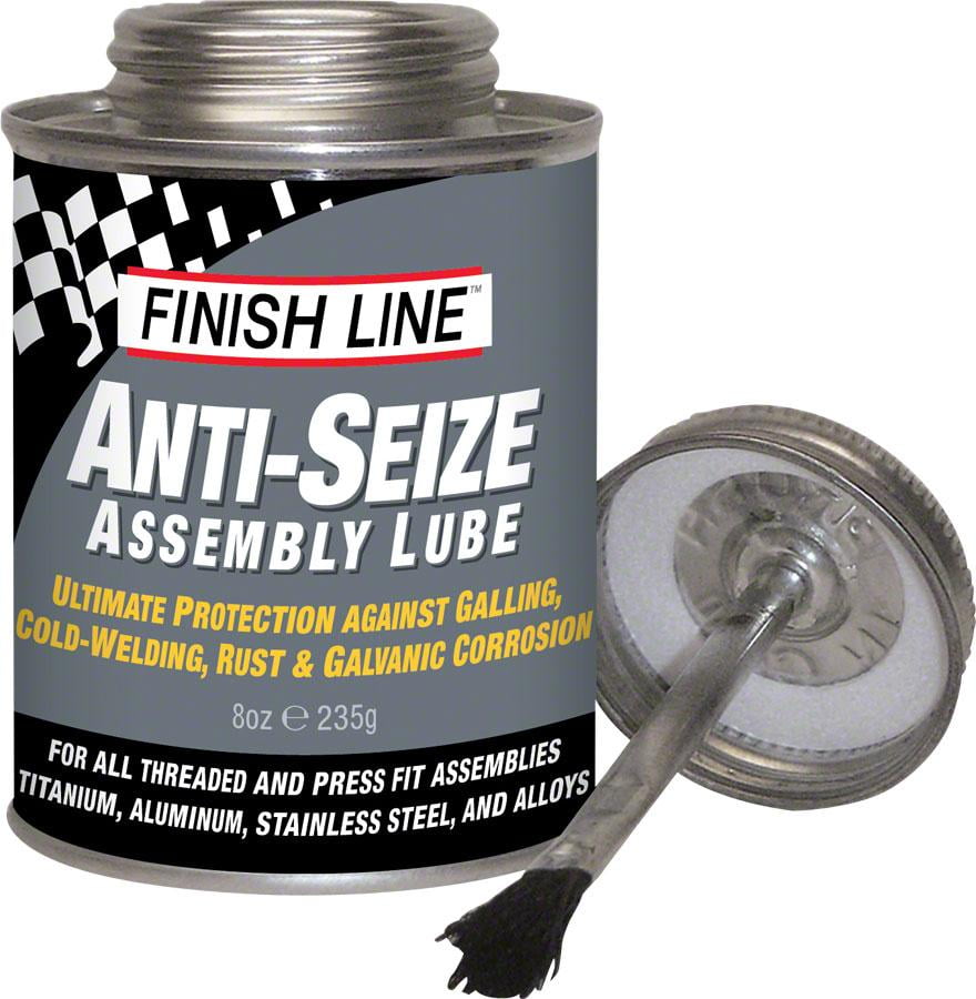 Finish Line Bike Shop AntiSeize Assembly Lubricant 8 Oz. with brush