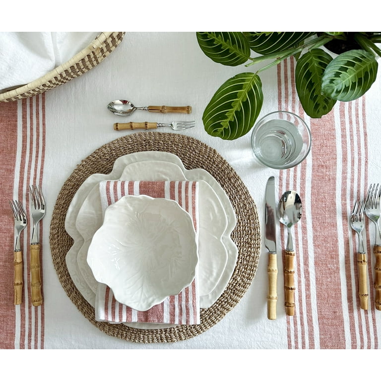 Terracotta Linen Cloth Napkins, Wedding, Dinner