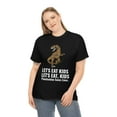 thumbnail image 2 of Funny Let's Eat Kids Dinosaur Punctuation Saves Lives T-Shirt, 2 of 2