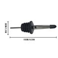 thumbnail image 4 of AMERTEER Kitchen 2pcs Wine Pourer Reusable Pourer Dustproof Stainless Steel Pouring Tool for Home Pub  Type 7, 4 of 9