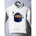 thumbnail image 3 of Scary Hairy Monster Hoodie Toddler -Image by Shutterstock,  4 Toddler, 3 of 4