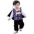 thumbnail image 3 of B-2# Halloween Costumes Set Baby Boys Girls Clothes For Romper Infant Cosplay Bat Pumpkin Vampire Long Sleeve Kids Newborn Jumpsuit, 3 of 5