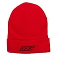 thumbnail image 5 of Halloween Eek Embroidered Long Beanie - Red OSFM, 5 of 5