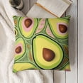 thumbnail image 3 of SHANXI Fruit Summer Light Pink Illustrations Art Flower Pillowcases Sofa 12x12in, 3 of 5