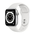 thumbnail image 2 of Restored Apple Watch Series 3 - 38mm Smartwatch Silver Aluminum Case - White Sport Band (Refurbished), 2 of 2