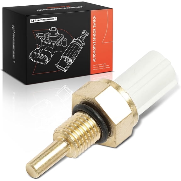 A-Premium Left Engine Coolant Temperature Sensor Compatible with Honda Accord 2003-2007 Civic 2003-2011 CR-V Fit Acura MDX RL Honda Odyssey Pilot Ridgeline