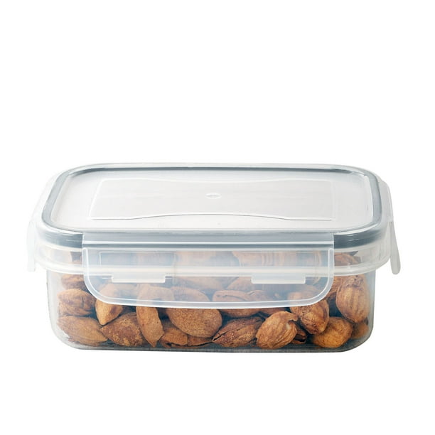 onlyliua Buscador de Regalos Tanquet Almacenamiento de Plástico Transparente Prueba de Humedad Al Vacío, Tanque de Almacenamiento Sellado, Recipiente Sellado de Cocina con Tapa, Caja de Conservación