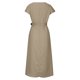 thumbnail image 5 of Vestido de talla grande con cinturón oscilante de color sólido de manga corta con cuello redondo a la moda de verano para mujer Fridja  bnh2261, 5 of 8