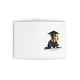 thumbnail image 3 of DistinctInk Greeting Card / Note Card - Miniature Bull Terrier Puppy Graduation - PACK of 1, 3 of 7
