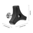 thumbnail image 6 of 4-Pack Universal Lawn Mower Handle Replacement Knobs with Triangle Grip, and Easy to Install for Most Lawnmowers, 6 of 6