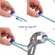 thumbnail image 5 of Juego de conectores de cables para robot cortacésped: 25 conectores rellenos de gel para extender o reparar cables eléctricos de bajo voltaje para cortacésped automático: impermeable, seguro, sin, 5 of 6