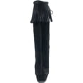 thumbnail image 7 of Minnetonka Women's Front Lace Knee High Boots, 6 M Black, 7 of 7