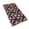 thumbnail image 2 of Wukai Butterfly Lightweight, Quick-Drying Microfiber Towels - Soft and Absorbent for Fitness, Sports, Yoga, Travel, Gym - 2 Pack, Dark Grey, 2 of 8