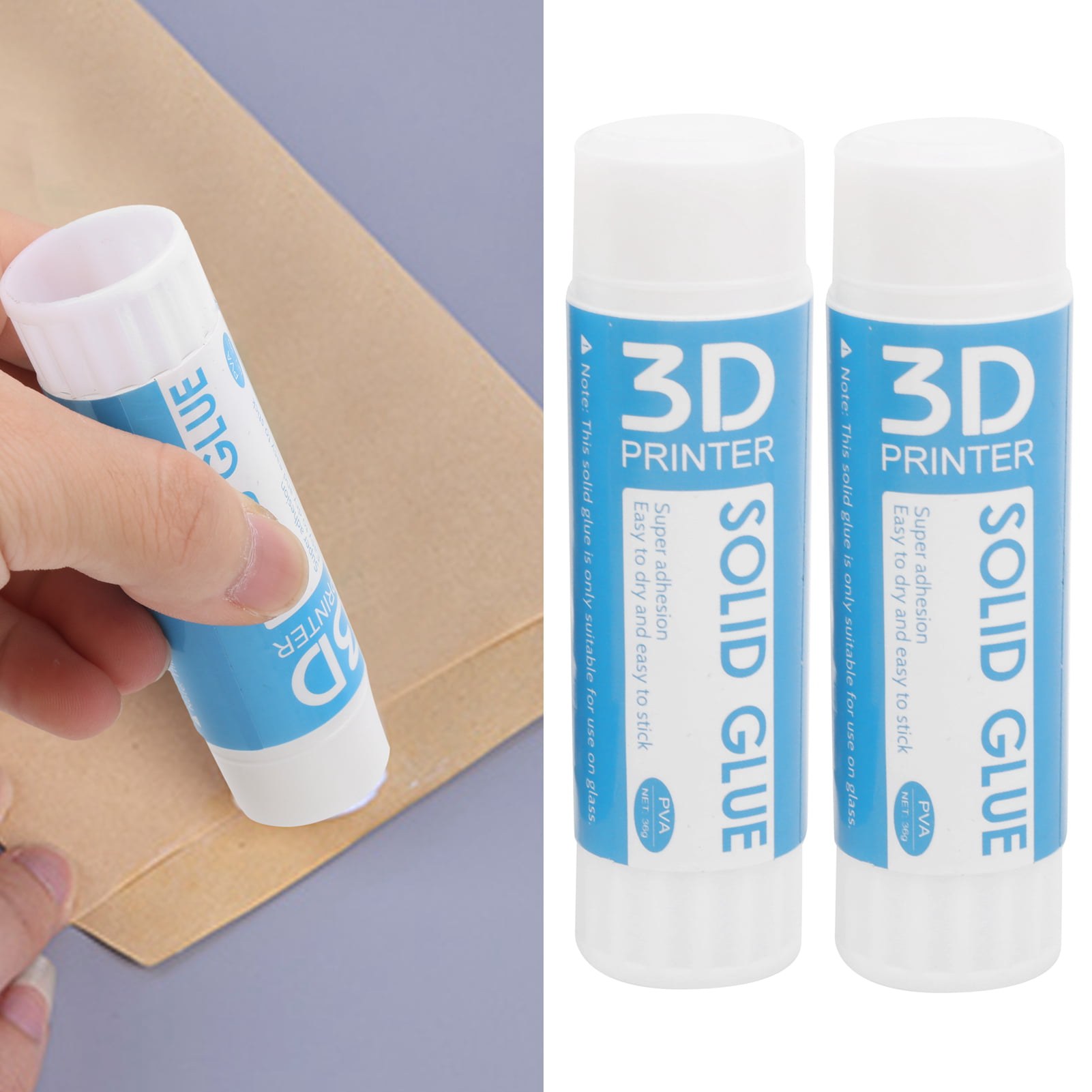 Glue Stick, 98mm Washable PVA Paste 3D Printer Glue Stick For Model Making