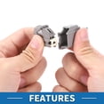 thumbnail image 5 of Unique Bargains 4 Pin Tail Lamp Fog Light Connector Plug Male Female Wire Terminal Connector for Ford Fusion Fiesta 1set, 5 of 6
