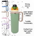 thumbnail image 3 of One MissionX Bottle Handle for Owala FreeSip 24oz 32oz 40oz – Strong Plastic Water Bottle Holder, Durable Easy Carry Accessory for Running, Jogging, Gym, Hiking, and Drinking While Driving & More, 3 of 8