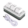 thumbnail image 1 of Mini teclado mecánico para juegos de 3 teclas, profesional, con esquinas redondeadas, apariencia suave y cómoda, teclado para juegos portátil ya establecido, 1 of 8