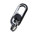 thumbnail image 6 of Eosunjian Car Key Chain Clip with Key Rings Rotatable Live Lock Buckle Anti-lost Heavy Duty Pants Waist Hoop Keychain Key Fob Key Fob Holder Keyring Holder Orange, 6 of 13