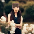 thumbnail image 4 of Motorcycling Head Scarf Music Festival Kerchief Street Dance Flower Bandanas, 4 of 15