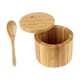 thumbnail image 3 of Tarro de condimento,Tarro de bambú para condimentos,almacenamiento de cocina,tarro de especias,Recipiente para condimentos Recipiente de cocina multiusos,tarro de especias azucarero con cuchara, 3 of 9
