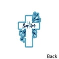 Big Dot of Happiness Baptism Blue Elegant Cross Decorations DIY Boy