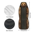thumbnail image 6 of Uourmeti Car Seat Cover Anti-Aging Car Chair Cover Polyester Practical, Suitable for Cars Van, Brown Bear Fur Print, 6 of 6