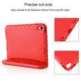 thumbnail image 6 of Allytech Kids Case for Apple iPad 10th Generation 10.9 inch 2022 with Pencil Holder/Rotating Stand Handle/Foldable Kickstand Kid-Proof Girl Boy Soft EVA Foam Shockproof Rugged Heavy Duty Cover, Red, 6 of 13