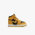 thumbnail image 2 of Toddler's Jordan 1 Retro High OG Pollen/White-Black (AQ2665 701) - 10, 2 of 7