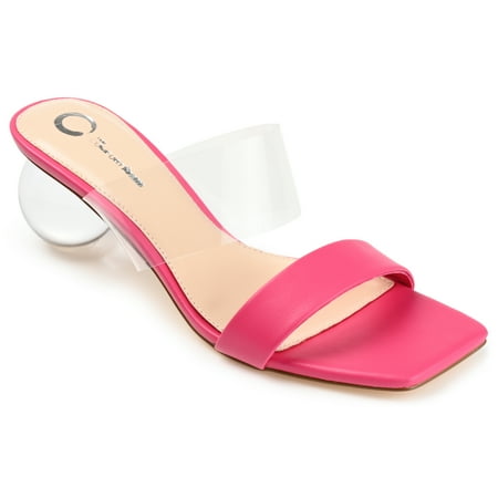 

Journee Collection Womens July Tru Comfort Foam Open Toe Low Heel Pumps