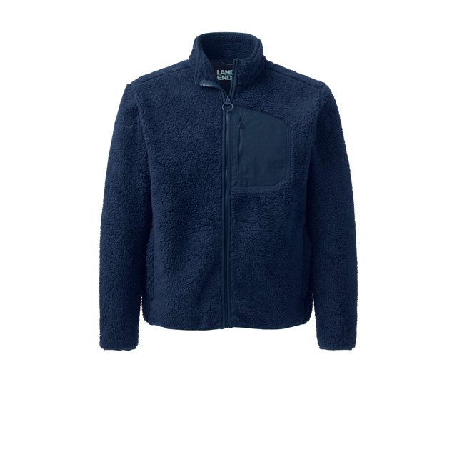 Lands' End Men's Sherpa Fleece Jacket