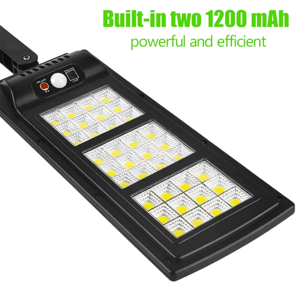 Solar Street Lights,180°Wide Angle Motion Sensor Solar Flood Light for Yard,Fence,Garden,Patio
