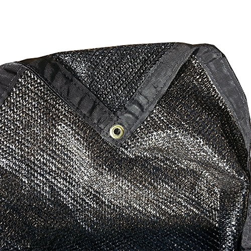 Sail 8 x 24 8/' x 24/' Xtarps Sun Shade Black Color Shade Fabric FJYW MN17-MS50-B0824 50/% Shade Cloth