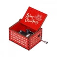 thumbnail image 2 of BELOVING Merry Christmas Music Box Compact Desk for Office Birthday Gift Celebrations Style H, 2 of 10