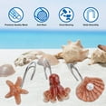 thumbnail image 4 of FITNATE 12PCS Beach Shower Curtain Hooks Rings Resin for Bathroom Decorative, 4 of 6
