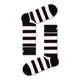 thumbnail image 4 of Happy Socks 4 paquetes de calcetines unisex, caja de regalo, colores mezclados Classic Black & White 2 36-40 (UK 4-7), 4 of 7
