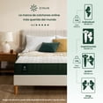 thumbnail image 4 of Zinus Essentials Colchón en Caja Matrimonial de Memory Foam con 6 Capas de Materiales y Resortes, Altura Total de 20cm, Aislamiento de Movimiento, Firmeza Media, AirFlow. Certificación CertiPur, 4 of 9
