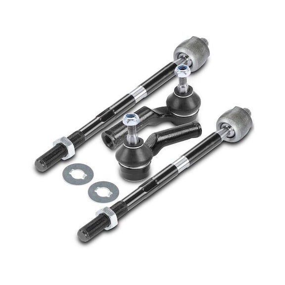 Tie Rod End Kit 4 - Compatible with 2015 - 2019 Lincoln MKC 2016 2017 2018