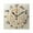 Black, variant on Cupcakes Wall Clock Square Clock Decoration Creative Clock Dual Use Black Pointer 7.78in