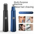 thumbnail image 2 of Recortador de vello nasal eléctrico 2 en 1, recargable, multifuncional, para hombres, tijeras para vello nasal, 2 of 6
