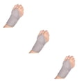 thumbnail image 1 of Eigraketly Muñequera ajustable Gimnasio Cinturón de mano Férula Carpal Deporte Esguince Compresión Autoadhesivo Brace para Fitness Gris Type1 NO1, 1 of 6