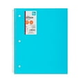 thumbnail image 2 of (4 pack) Pen+Gear College Ruled Poly 1-Subject Notebook with Inside Pockets, 9" x 11", Teal, 100 Heavyweight Sheets, 2 of 6