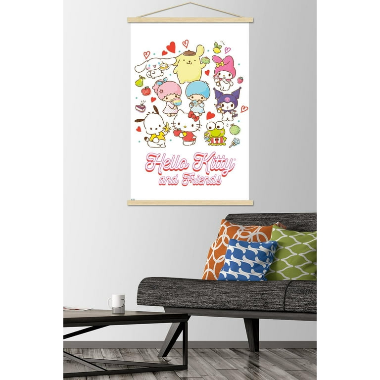 Hello-Kitty-Wallpaper-In-Bold-Colors