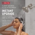 thumbnail image 4 of Delta Faucet Clarifi Standard Shower Filter Attachment with Filter, Hard Water Shower Filter, Shower Head Filter, Matte Black 7SF100-BL, 4 of 5