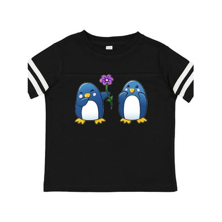 

Inktastic Cute Penguins in love for Valentine s Day Gift Toddler Boy or Toddler Girl T-Shirt